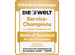 Bank of Scotland Kundenservice